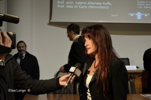 Monica Melani intervistata dal TGR