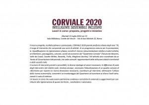 Corviale 2020 Invito