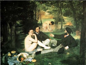 Edouard Manet: "Colazione sull'erba"